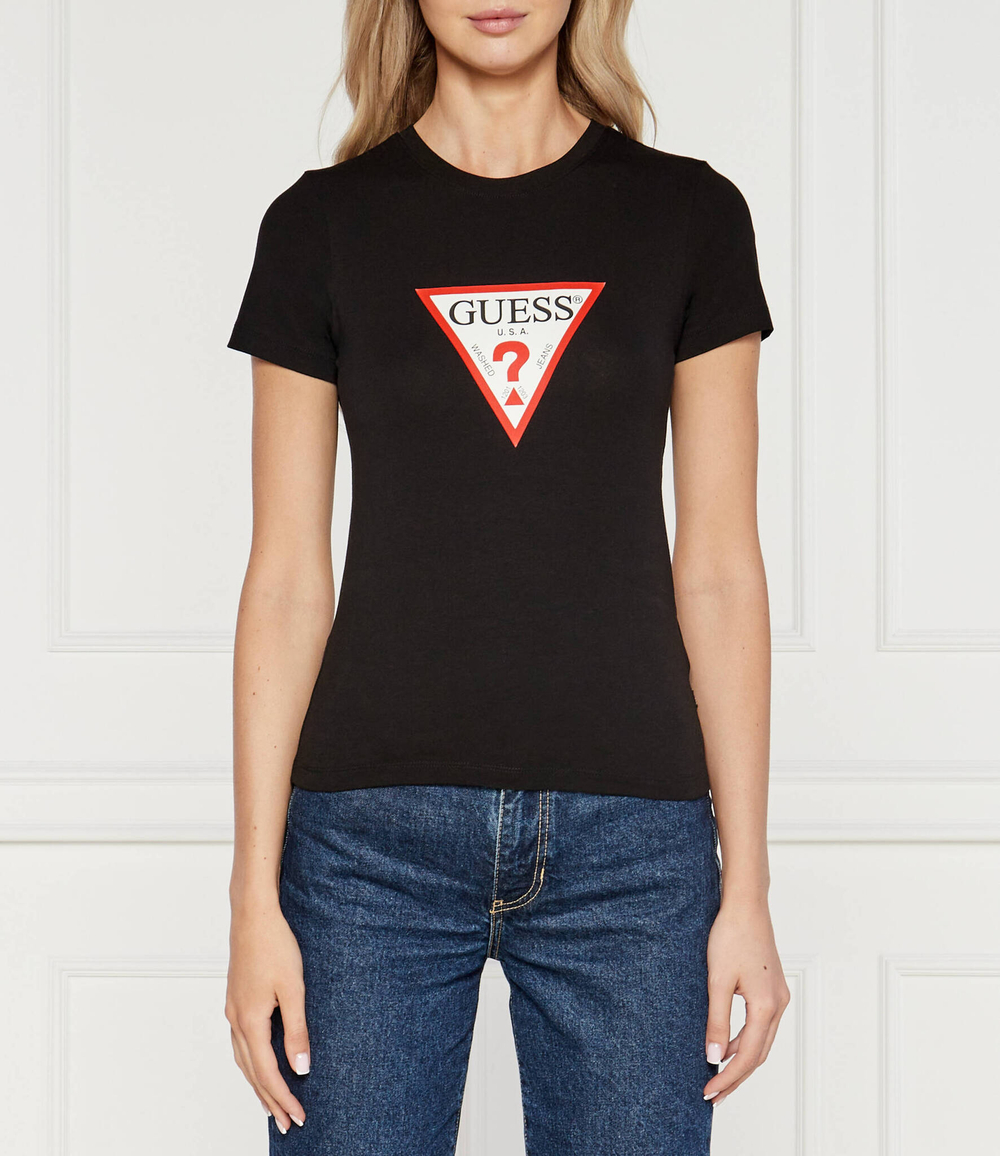 Футболка ICONIC Guess Jeans - черный(W4YI04 J1314)