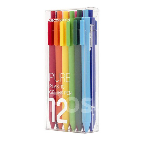 Ручка гелевая Xiaomi KACO Pure Plastic Gelic Pen (комплект 10шт) K1015