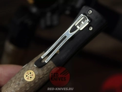Складной нож Reptilian Кабальеро-02 сталь D2, рукоять G10 + микарта
