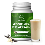 MRM Nutrition, Растительный заменитель питания, ваниль и бобы, 3 фунта (1361 г)