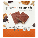 BNRG, Power Crunch®, протеиновый батончик, помадка с арахисовой пастой, 12 батончиков по 40 г (1,4 унции)
