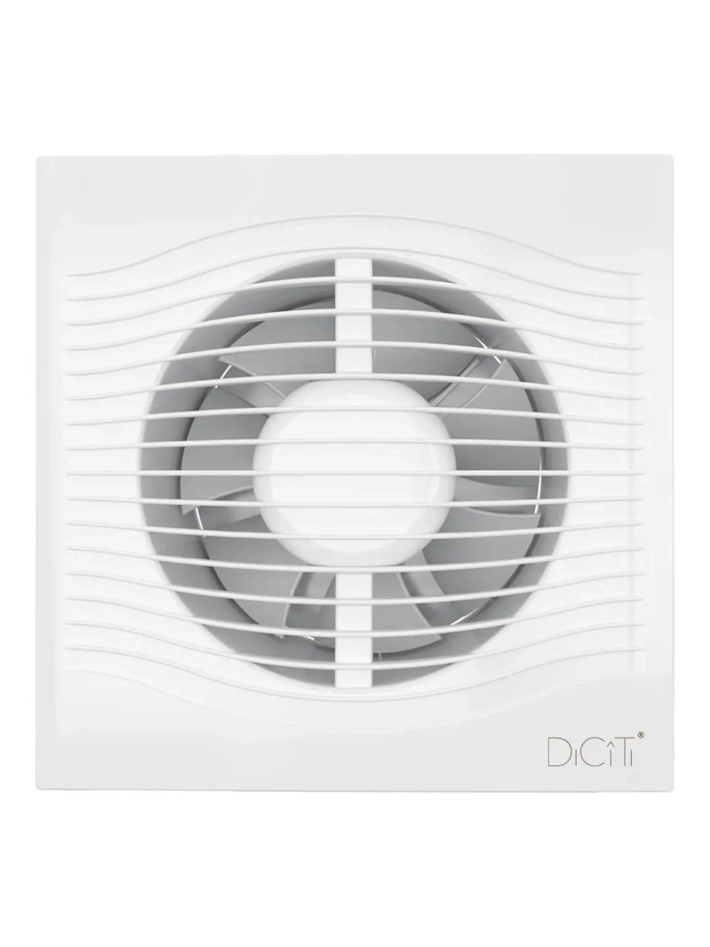 Вентилятор накладной SLIM D125 обратный клапан DICITI