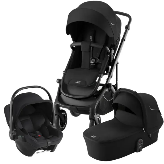 Коляска Britax Roemer Smile 5Z Classic Space Black + Baby-Safe Core Space Black
