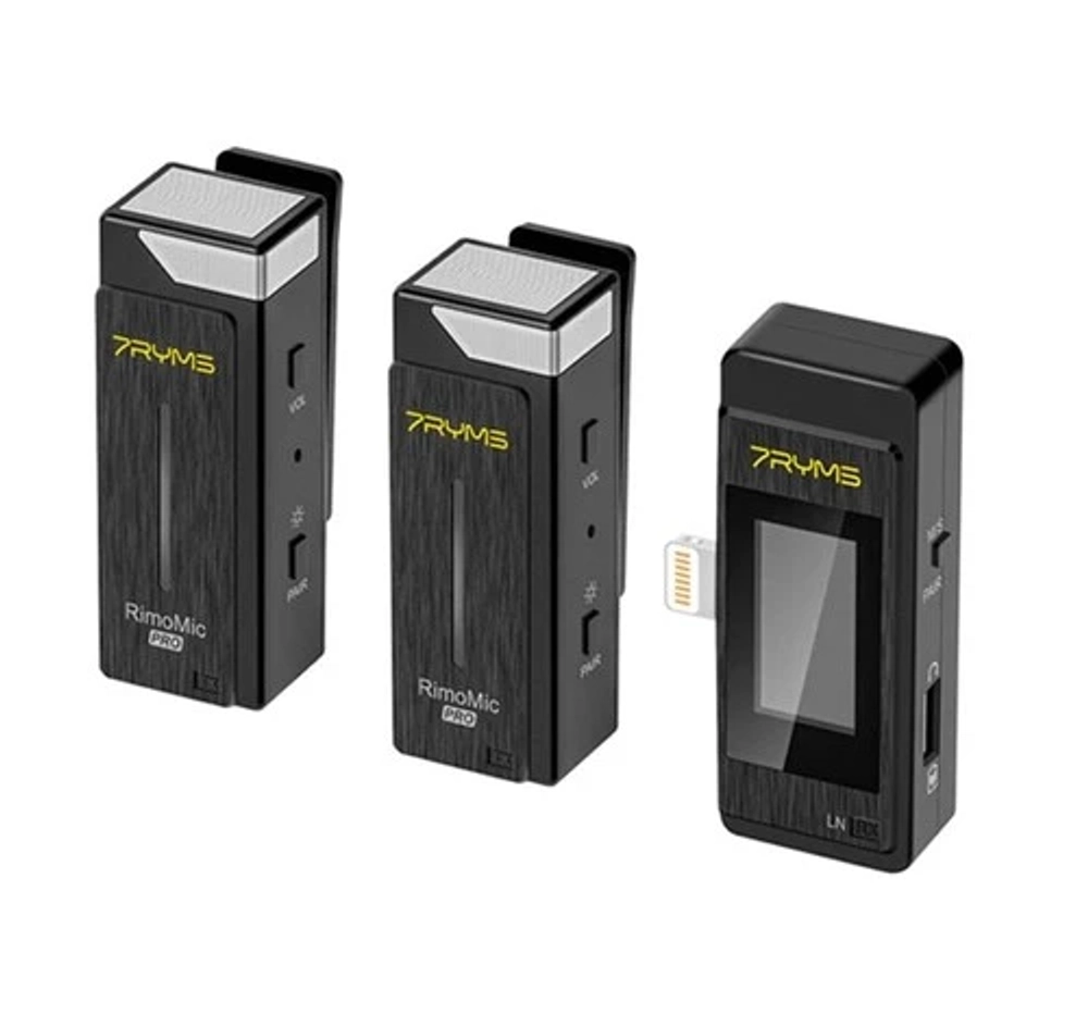 Цифровой беспроводной USB-микрофон 7Ryms RimoMic Pro LN (black)