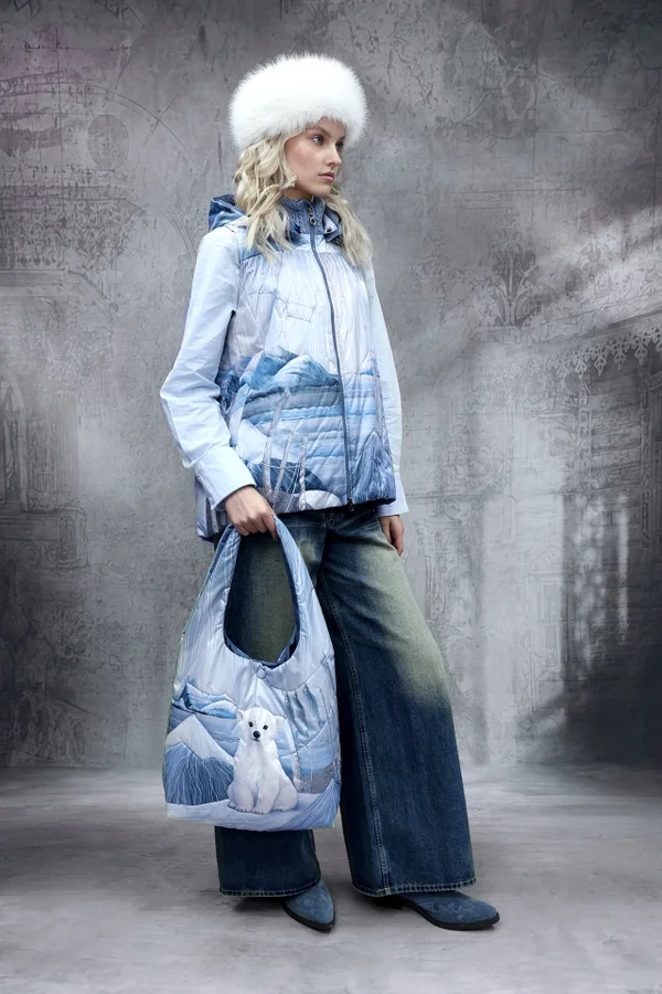 Quilted Bag “Polar Bears” (A. Ostrovskaya)
