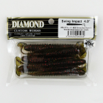 Силиконовая приманка DIAMOND SI 4" (6шт/уп)