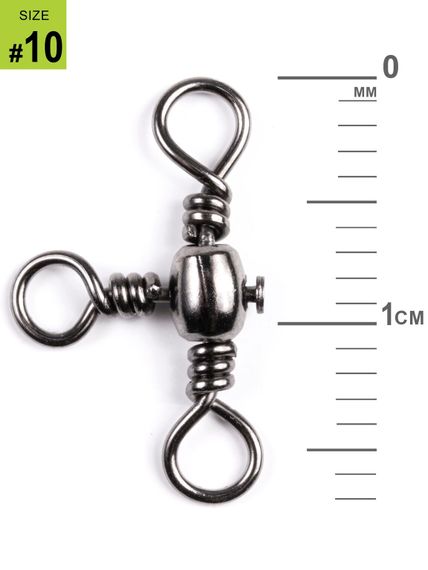 Вертлюги трехстор. LJ Pro Series CROSSLINE SWIVEL 010 10шт.