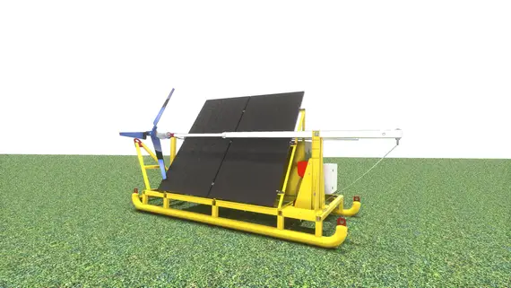 Электростанция YASHEL Technologies МТД-10.25-Тяжелая 0,6кВа 24В