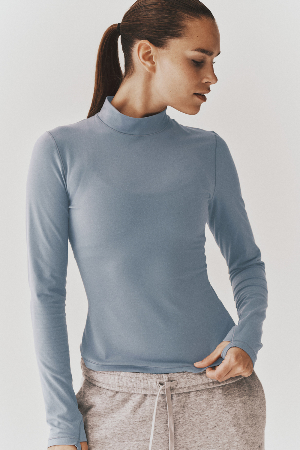 Утеплённый спортивный топ Fleece SoftMove™ - H&M