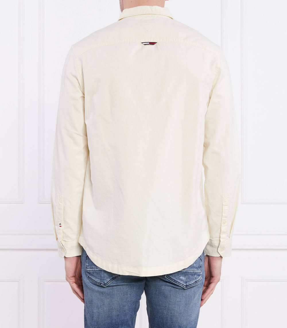 рубашка classic oxford Tommy Jeans - желтый(DM0DM15408)