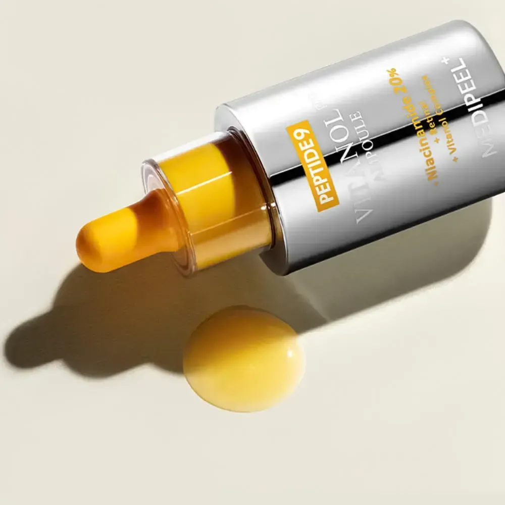 Лифтинг-ампула с пептидами и 20% Niacinamide MEDIPEEL Peptide 9 Vitanol Ampoule PRO 30 мл. (Срок годности до 26.06.2027)