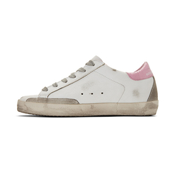 Женские Кеды GOLDEN GOOSE 'SUPERSTAR' Exclusive White & Pink