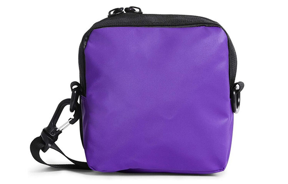 THE NORTH FACE 2.5L Small Square Bag One Shoulder Crossbody Outdoor Bag Nylon Purple Unisex