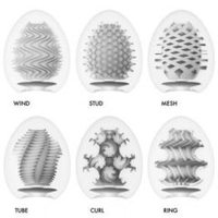 Набор из 6 мастурбаторов с различным рельефом Tenga EGG IV EGG-VP004