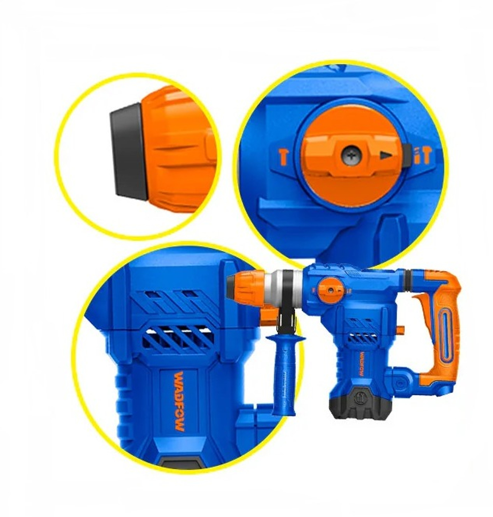 Перфоратор SDS-plus WADFOW WRH2D32 1500 Вт 5,5 Дж