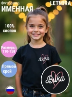 Именная футболка Вика