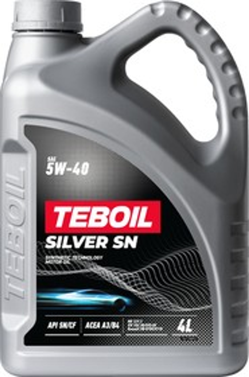 Масло моторное TEBOIL Silver SN 5W-40 полусинтетическое 4 л 2418865