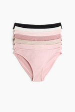 Комплект из 7 хлопковых трусов - H&M