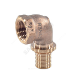 Угольник для PE-X труб аксиальный бронза Дн 20х1/2" ВР RAUTITAN RX+ Rehau 14563551001 (13660961001)