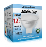Светодиодная лампа Smartbuy Gu5.3-12W/4000 нейтр. свет
