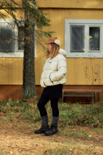 Пуховик Called a Garment Puffer Fish Down Jacket "Frosty White"