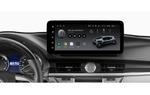 Магнитола для Lexus ES200, ES250, ES350 2015-2018 (джойстик - шайба) - Teyes LUX ONE 360 монитор 12.3" 2K QLED на Android 10, Быстрая, CarPlay, 4G SIM-слот, 4 камеры в комплекте