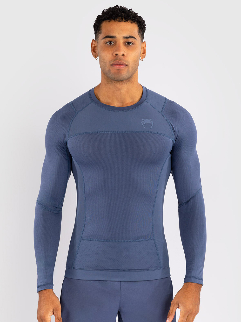 Рашгард Venum G-Fit Air Foggy Blue L/S