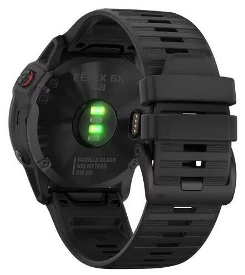 Умные часы Garmin Fenix 6X Pro Wi-Fi NFC, черный