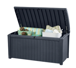 Пластиковый сундук Keter Borneo 416 л graphite