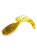 Твистеры съедобные искусственные LJ Pro Series MICRO GRUB 1,0in (02,50)/PA03 15 шт. в упак.