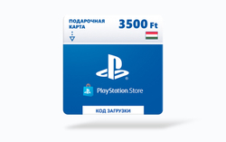 Карта оплаты Playstation Store 3500 HUF HUN [Цифровая версия]