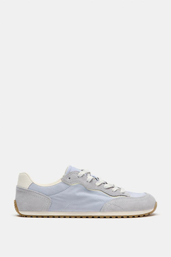 ZARA БЕГОВЫЕ КРОССОВКИ BAREFOOT, СИНИЙ