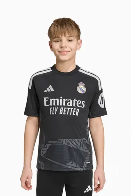 Футболка adidas Real Madrid 26/27 Home Goalkeeper Junior - черный