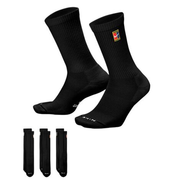 Nike Everyday Elevated Crew 3P - black