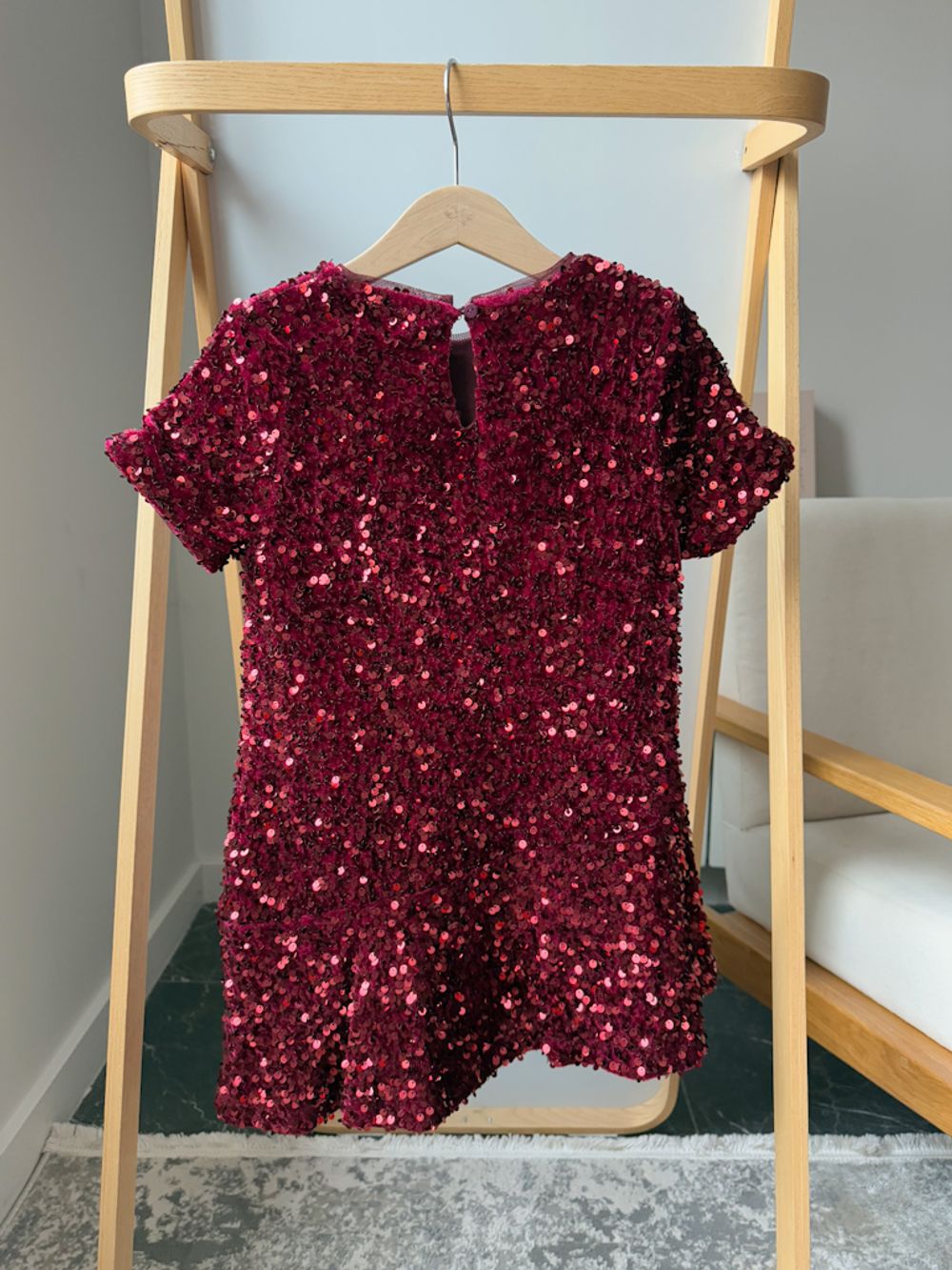 Бархатное платье Zara, 116