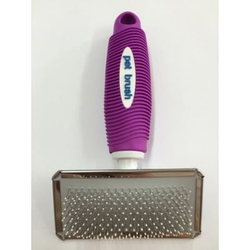 Pet Fashion Пуходерка "Pet brush" с каплей, 4,5 х 9см, блистер