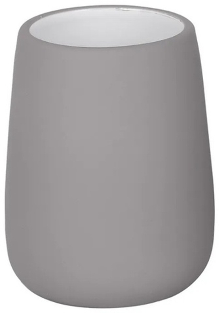 стакан д/зубн. щеток керамика Soft серый B4333A-2G