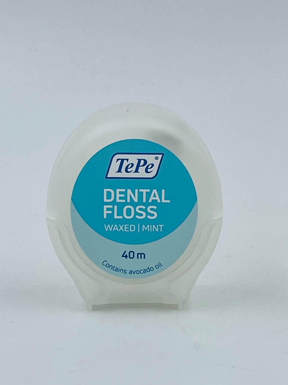 Зубная нить TePe Dental Floss вощеная, расширяющаяся, с маслом авокадо и мяты, 40 м