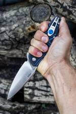 Нож Ruike Fang P105 черно-синий, P105-Q