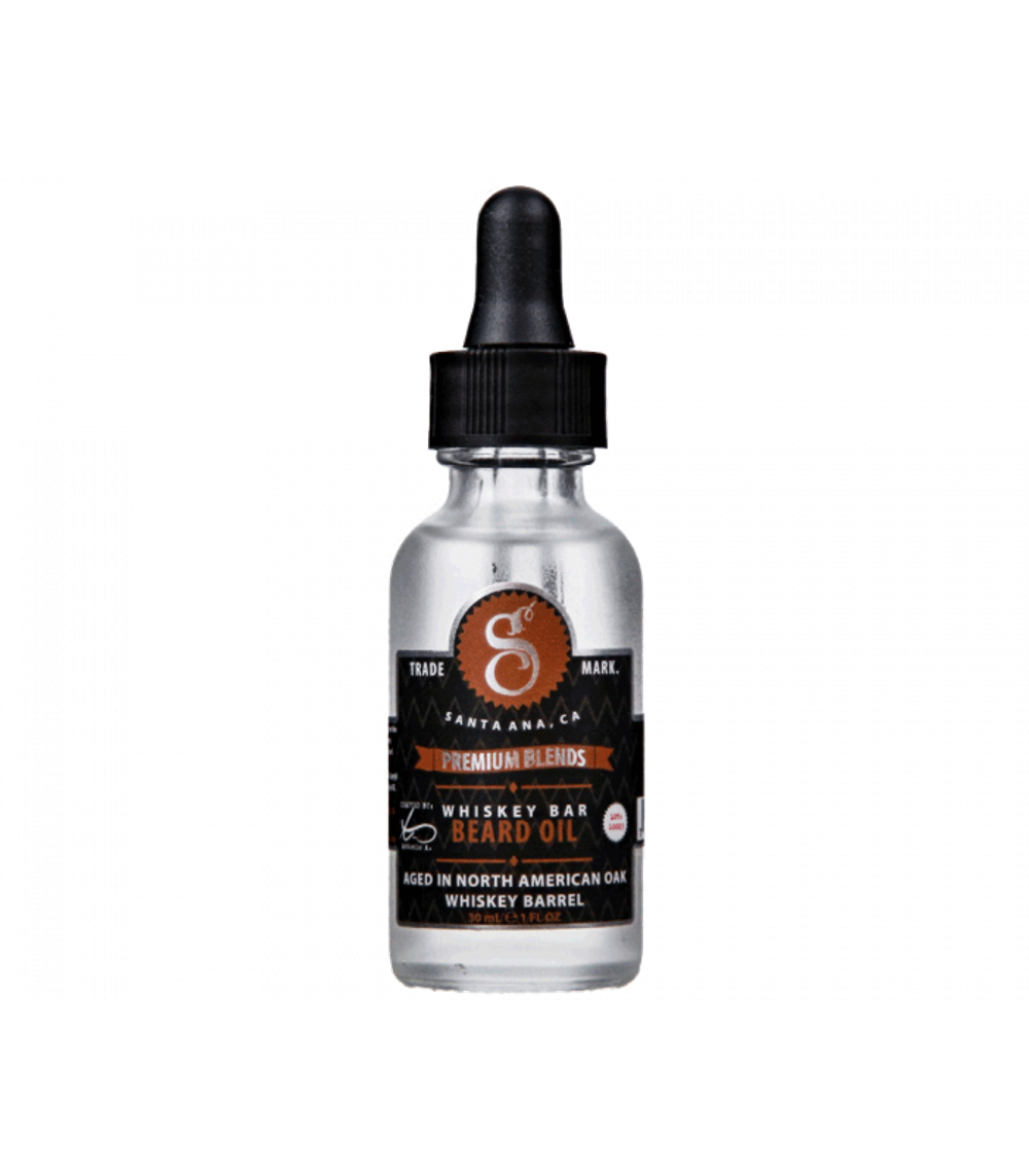Suavecito Whiskey Bar Beard Oil - Масло для бороды с ароматом виски 30 мл