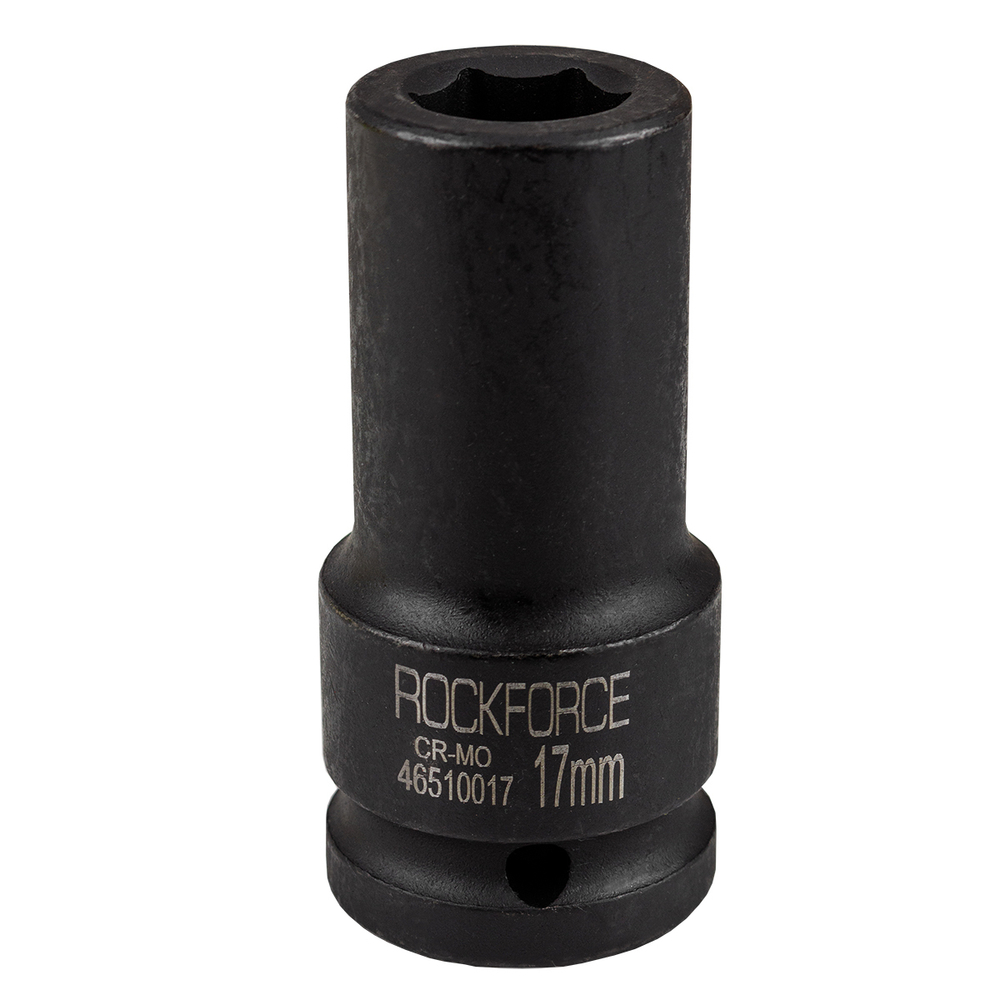 Головка ударная глубокая 3/4", 17мм (6гр.) Rock FORCE RF-46510017  RF-46510017