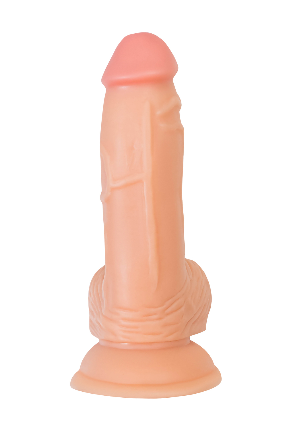 Реалистичный фаллоимитатор RealStick Nude Rolo телесный 17 см