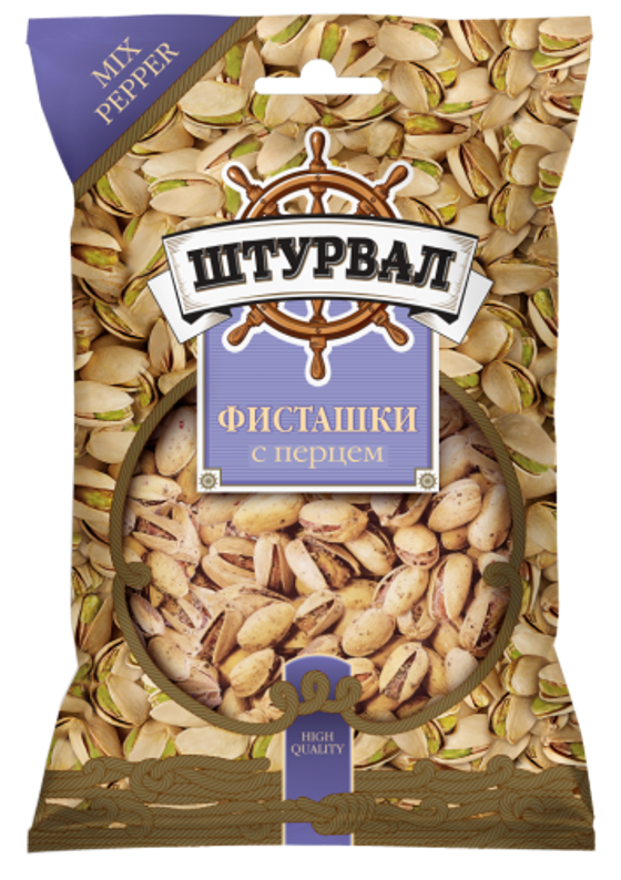 Фисташки соленые с перцем 90г (12шт)