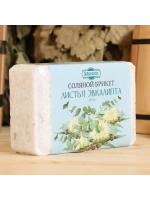 Соляной брикет для бани Листья эвкалипта 1,35 кг