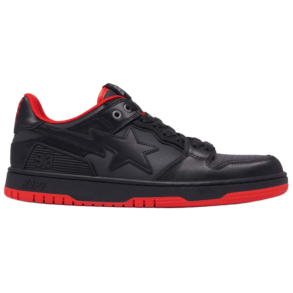 A Bathing Ape Bathing Ape Sk8 Sta черный красный