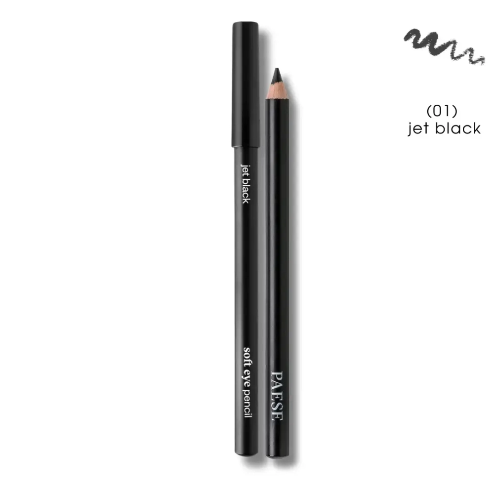 Карандаш для глаз Paese 01 Jet Black