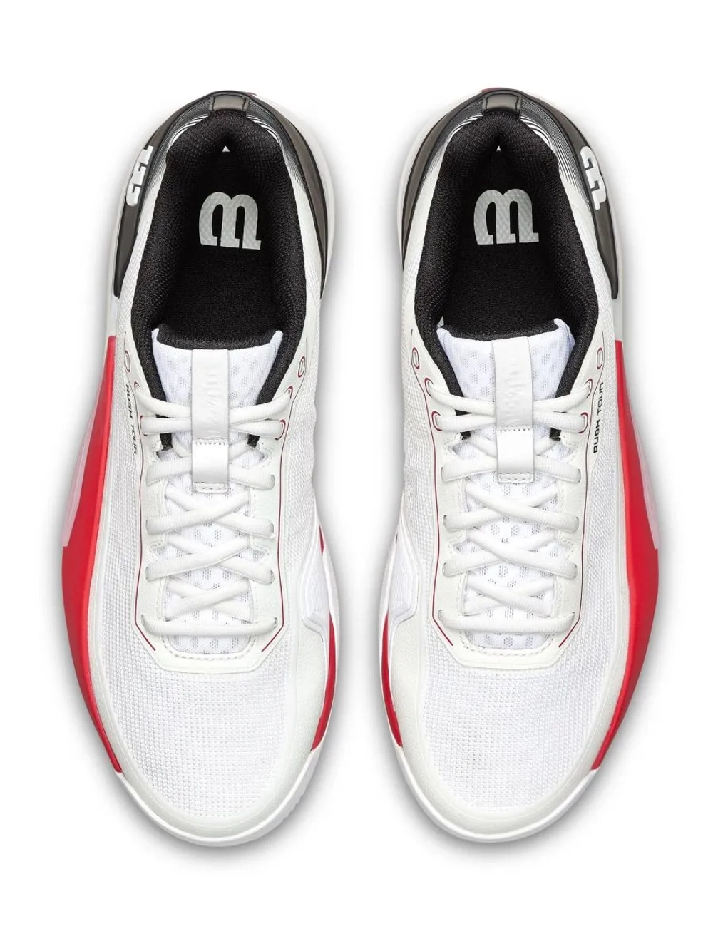 Теннисные кроссовки Wilson Rush Tour 5 - white/black/infrared