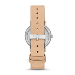 SKAGEN Wrist Watch Quartz Movement Artificial Leather Strap 30mm White Dial Women"s Watch