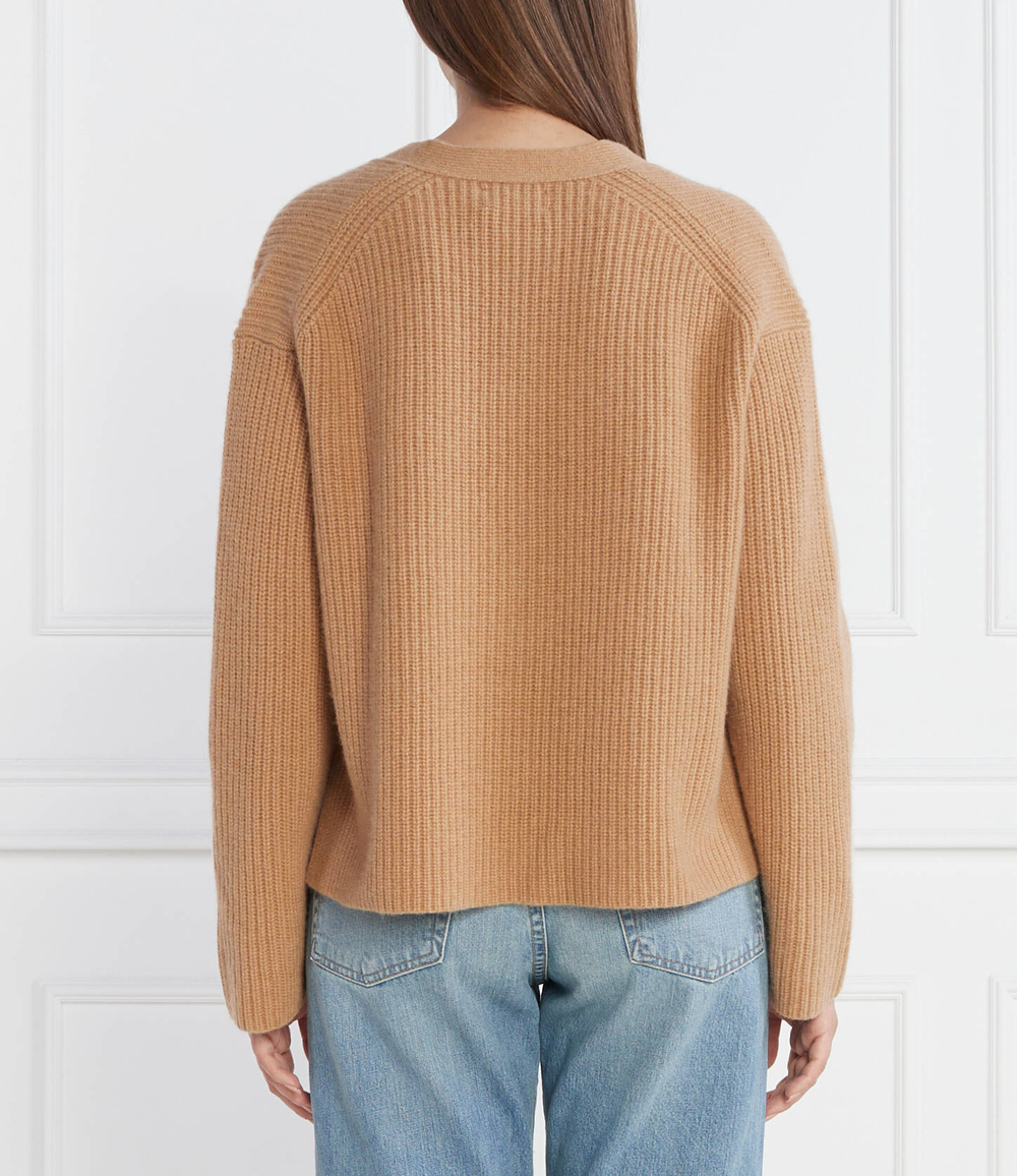 Хлопковый кардиган VN PP CARDI LONG SLEEVE POLO RALPH LAUREN - коричневый(211910426)