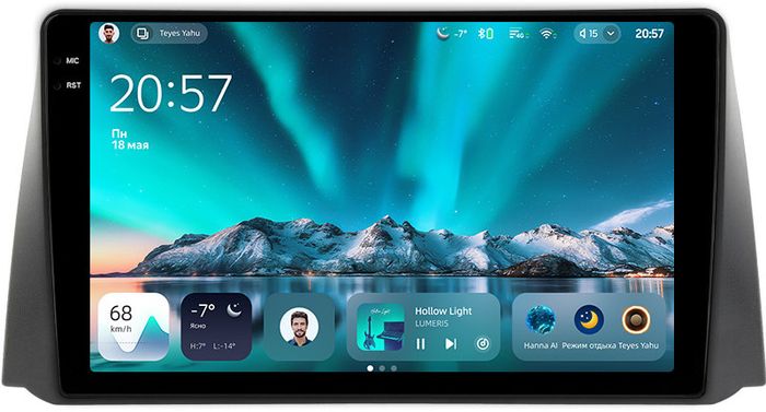 Магнитола для УАЗ Патриот Пикап Профи 2016+ (рамка тип 2) - Teyes CC4 монитор 9.2" 2K QLED на Android 14, Быстрейшая, Snapdragon 680, DSP, CarPlay, 4G SIM-слот